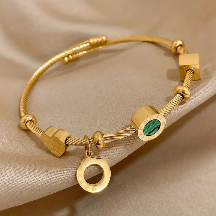 Pulsera Emerence Rousseau | Color oro
