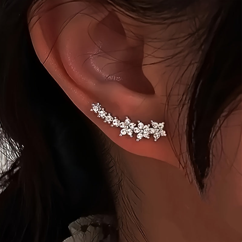 Pendientes de flores atemporales
