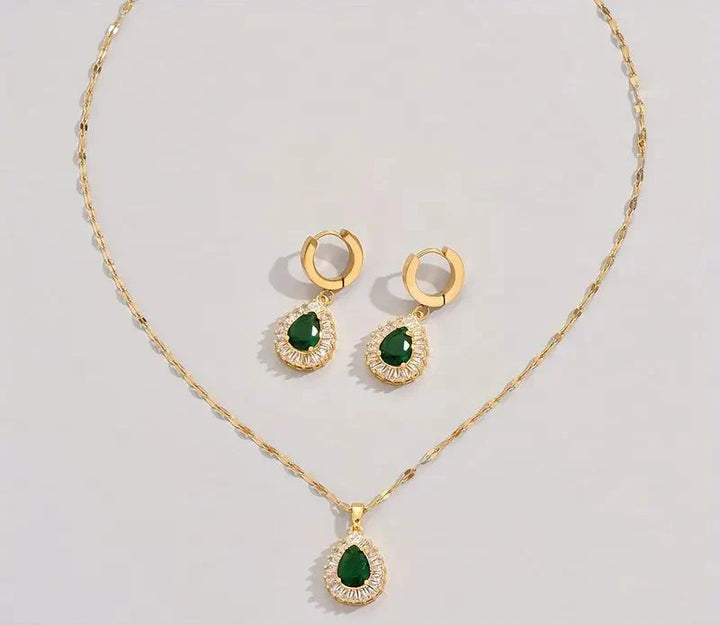 Conjunto de Joyería Rheya Lysandelle | Color oro