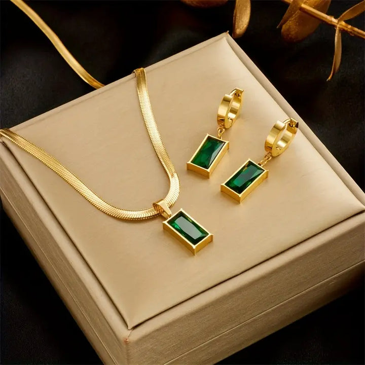 Conjunto de Joyería Iselotte Verdain | Color oro
