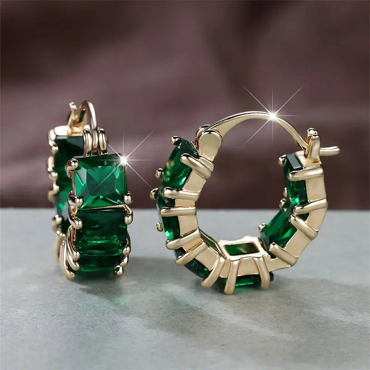 Pendientes Rowena Emeris | Color oro