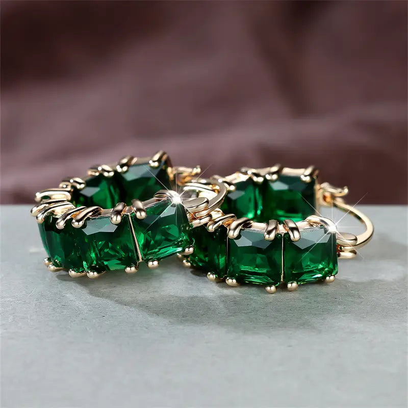 Pendientes Rowena Emeris | Color oro