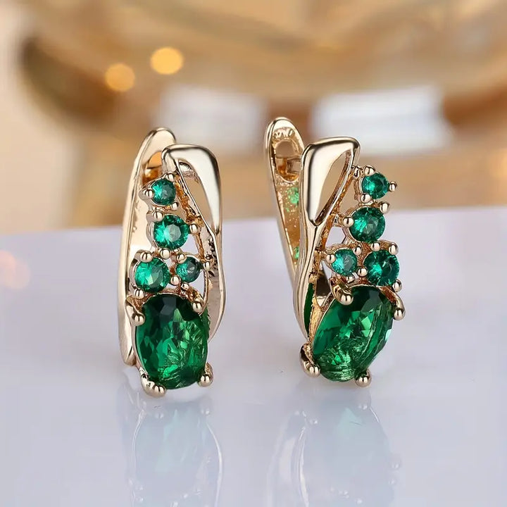 Pendientes Moressin de Tesalia | Color oro