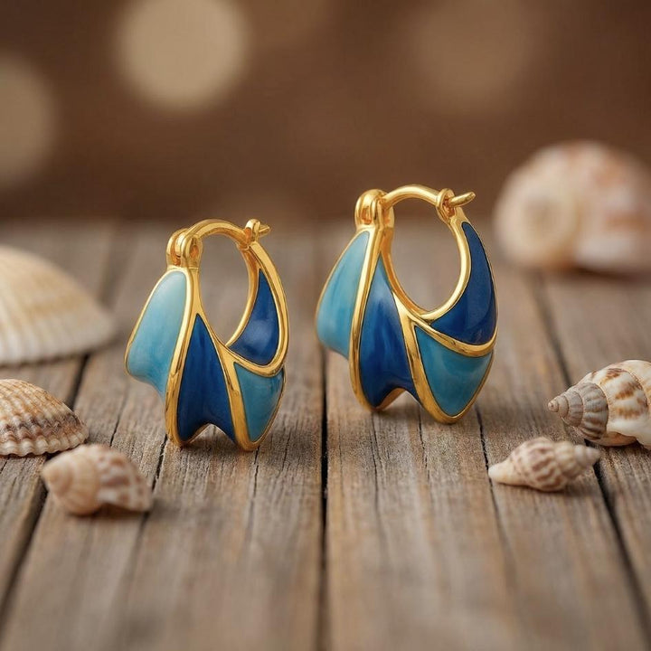 Delaya | Olas Enameled de la Mañana