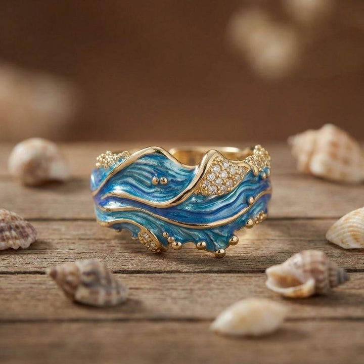 Miralys | Anillo Ondulado Antiguo