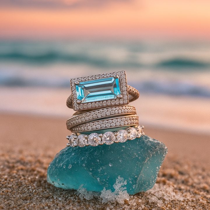Elegantes Conjuntos de Anillos Ozean