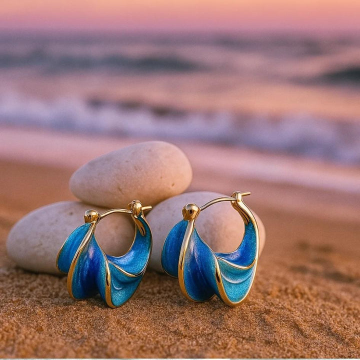 Delaya | Olas Enameled de la Mañana