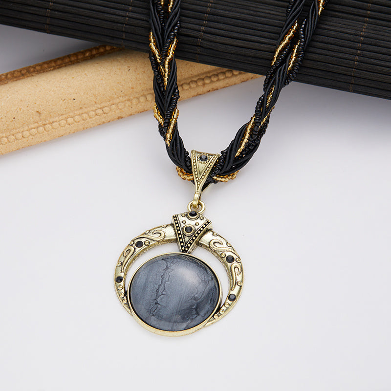 Collar con colgante Boho