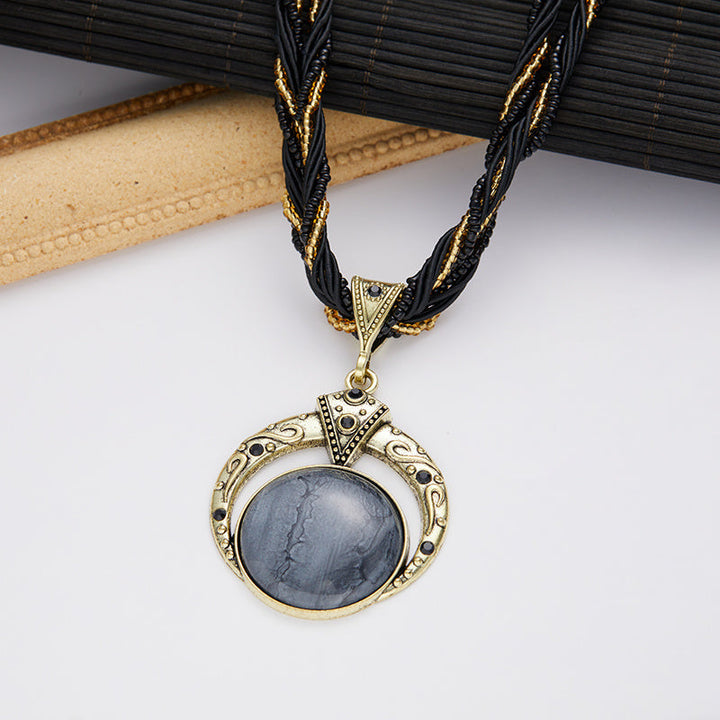 Collar con colgante Boho
