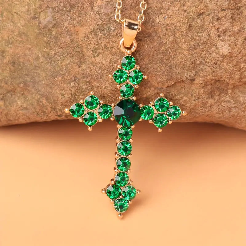 Collar Veridienne Croixheart | Color oro