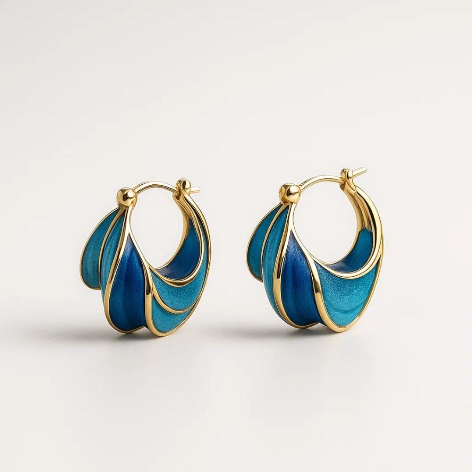 Delaya | Olas Enameled de la Mañana