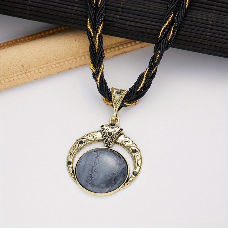 Collar con colgante Boho