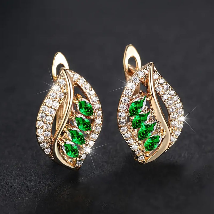 Pendientes Isola Verdancia | Color oro