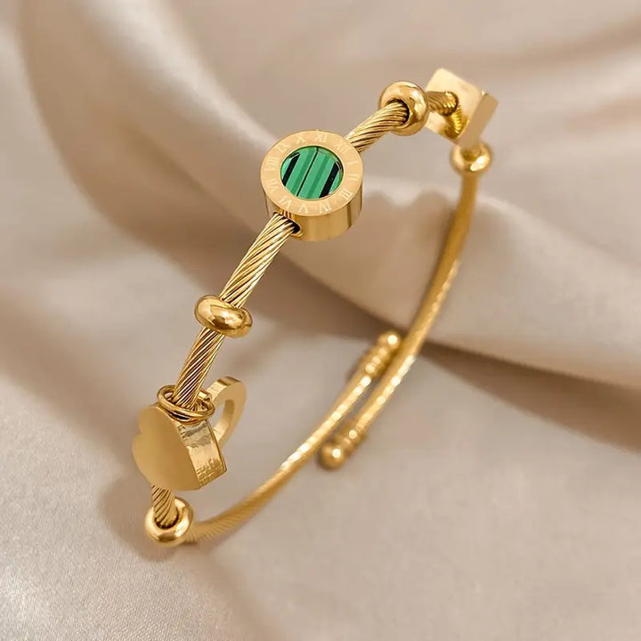 Pulsera Emerence Rousseau | Color oro