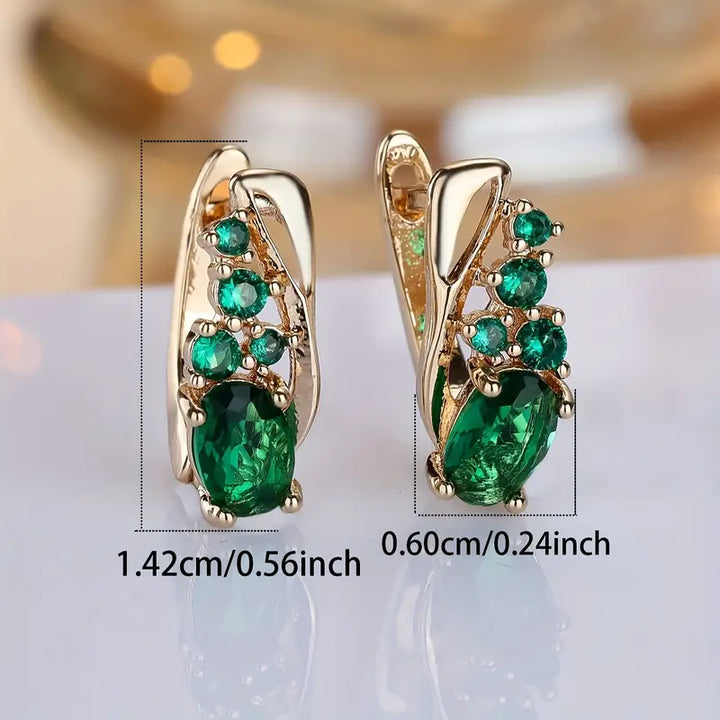 Pendientes Moressin de Tesalia | Color oro