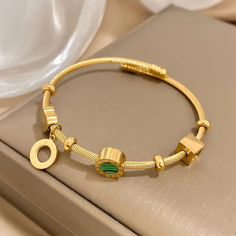 Pulsera Emerence Rousseau | Color oro