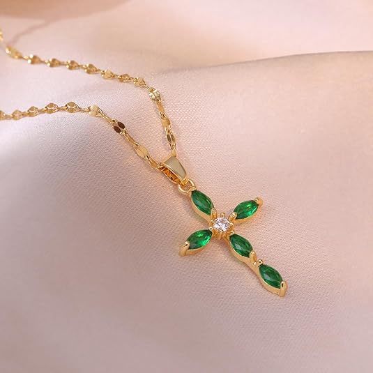 Collar Cruz | Color oro