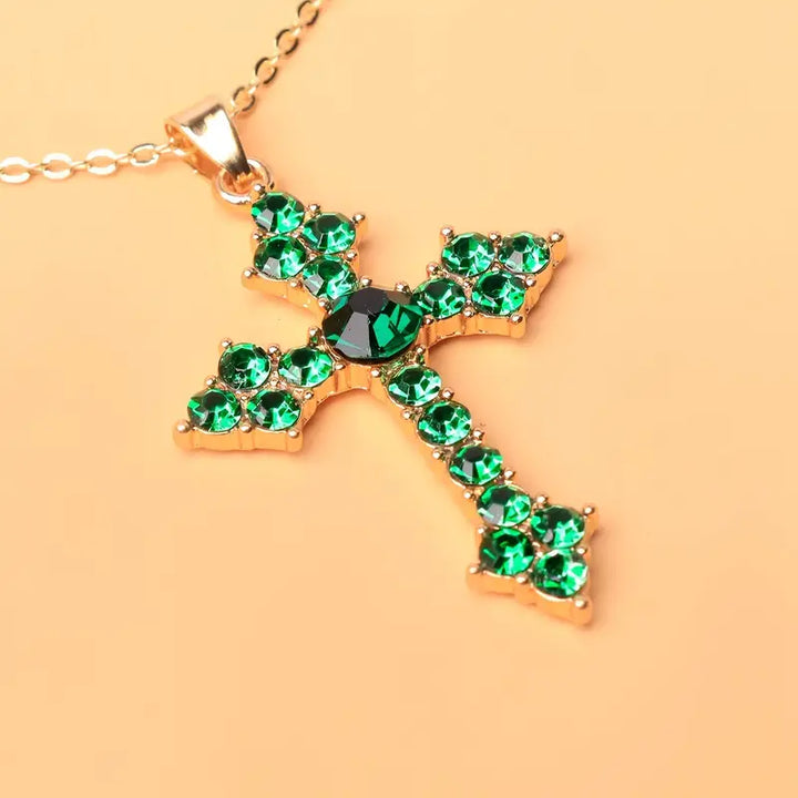 Collar Veridienne Croixheart | Color oro