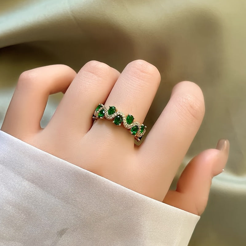 Anillo Abierto Calira Espumosa