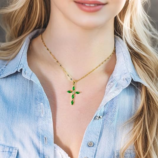 Collar Cruz | Color oro
