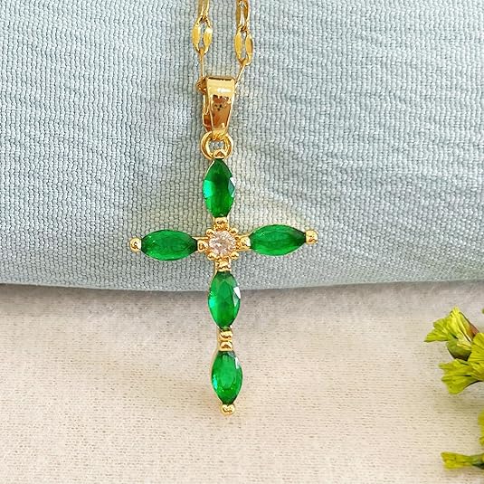 Collar Cruz | Color oro