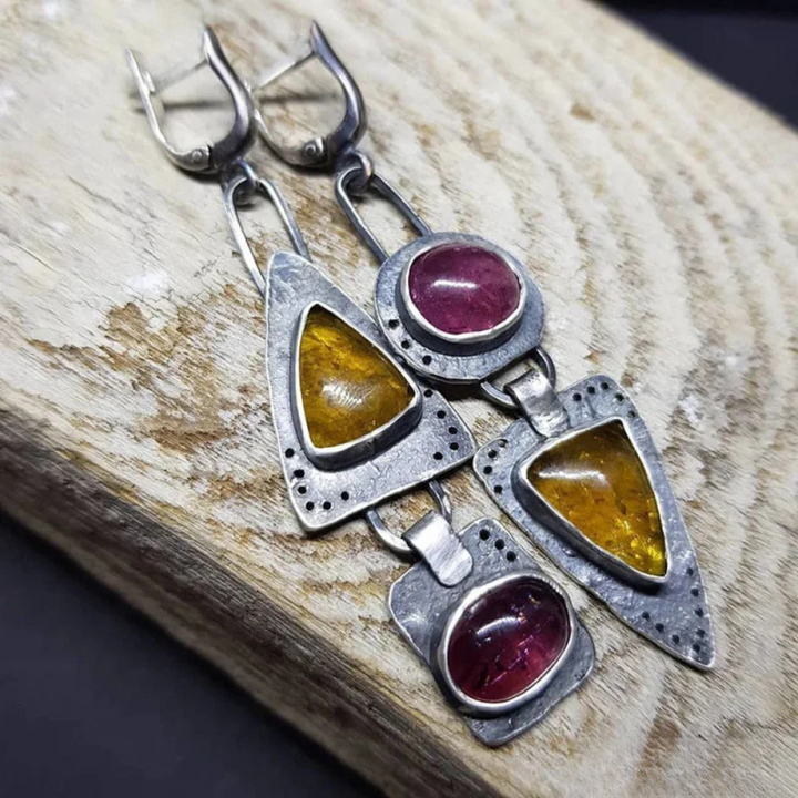 Pendientes Geométricos Triangulares Atemporales