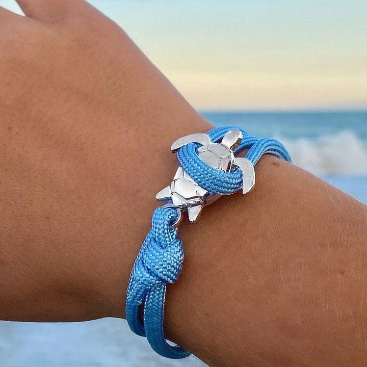 Pulsera de tortuga hecha a mano