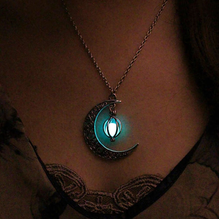 Collar de Luz de Luna Brillante