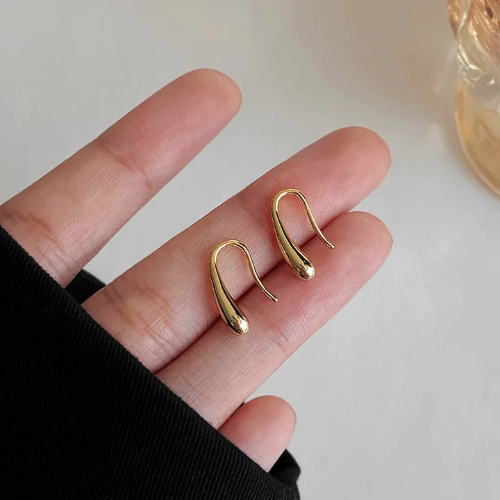 Pendientes de gotas de agua