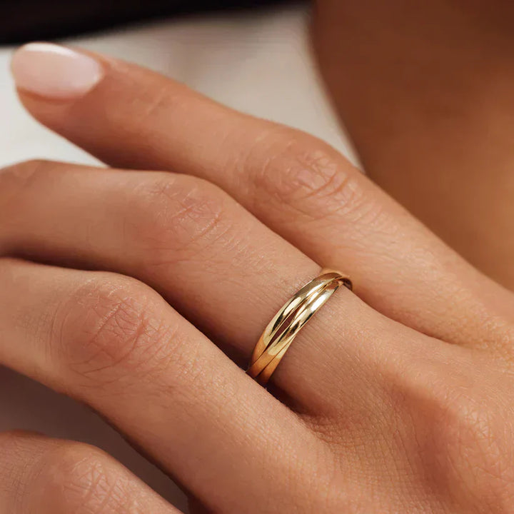 Anillo Trielle de Léna Color oro