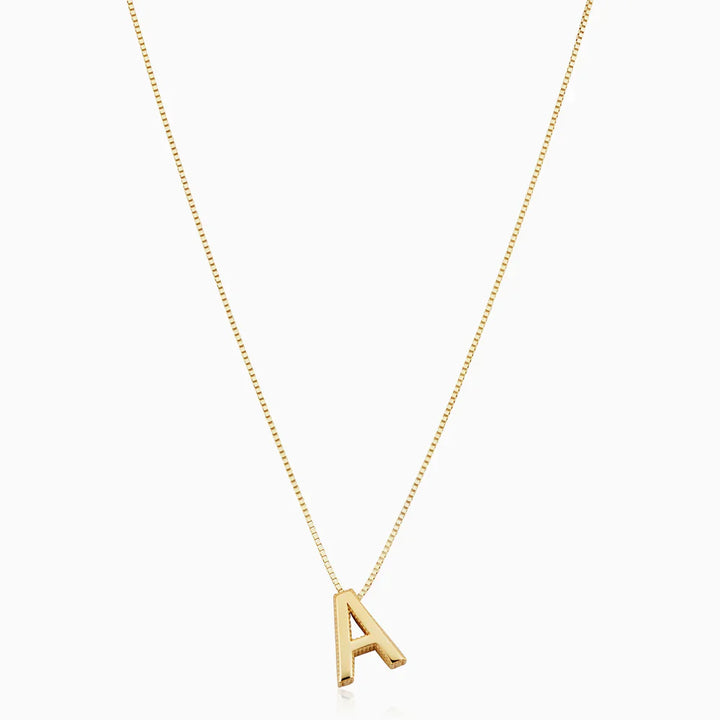 Collar de Iniciales de Carta Amorosa