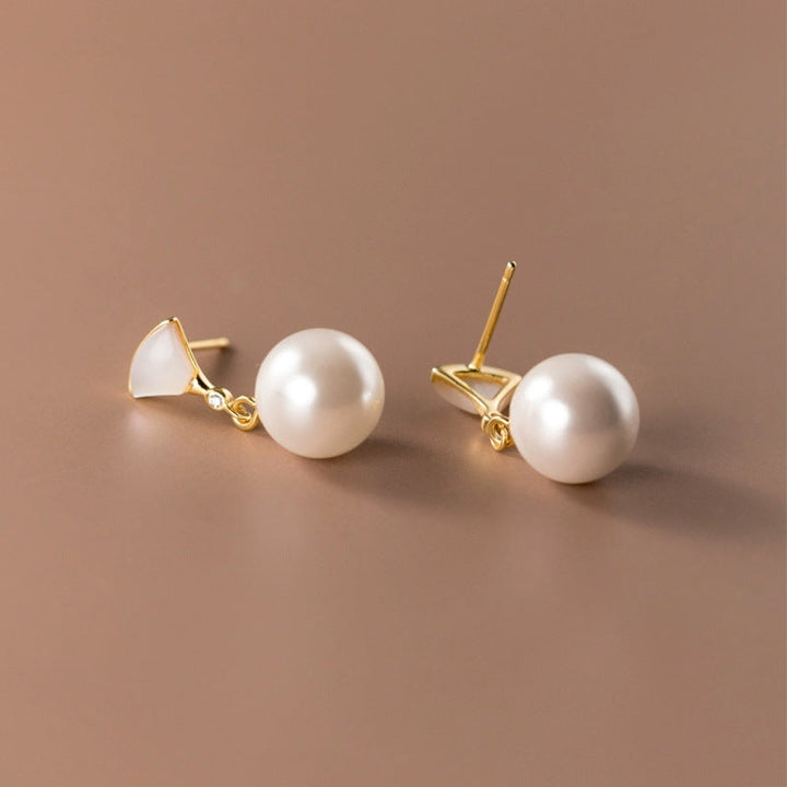 Pendientes de Color plata Elegantes