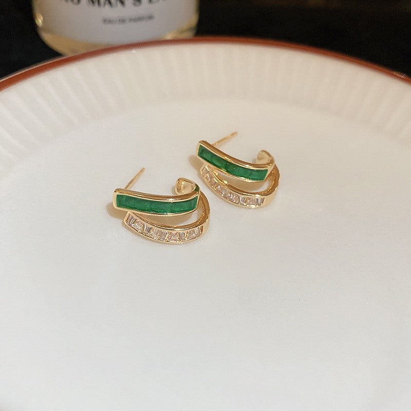Pendientes Chloé Feuillage | Color oro