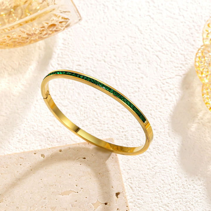 Pulsera Celeste Viride | Color oro