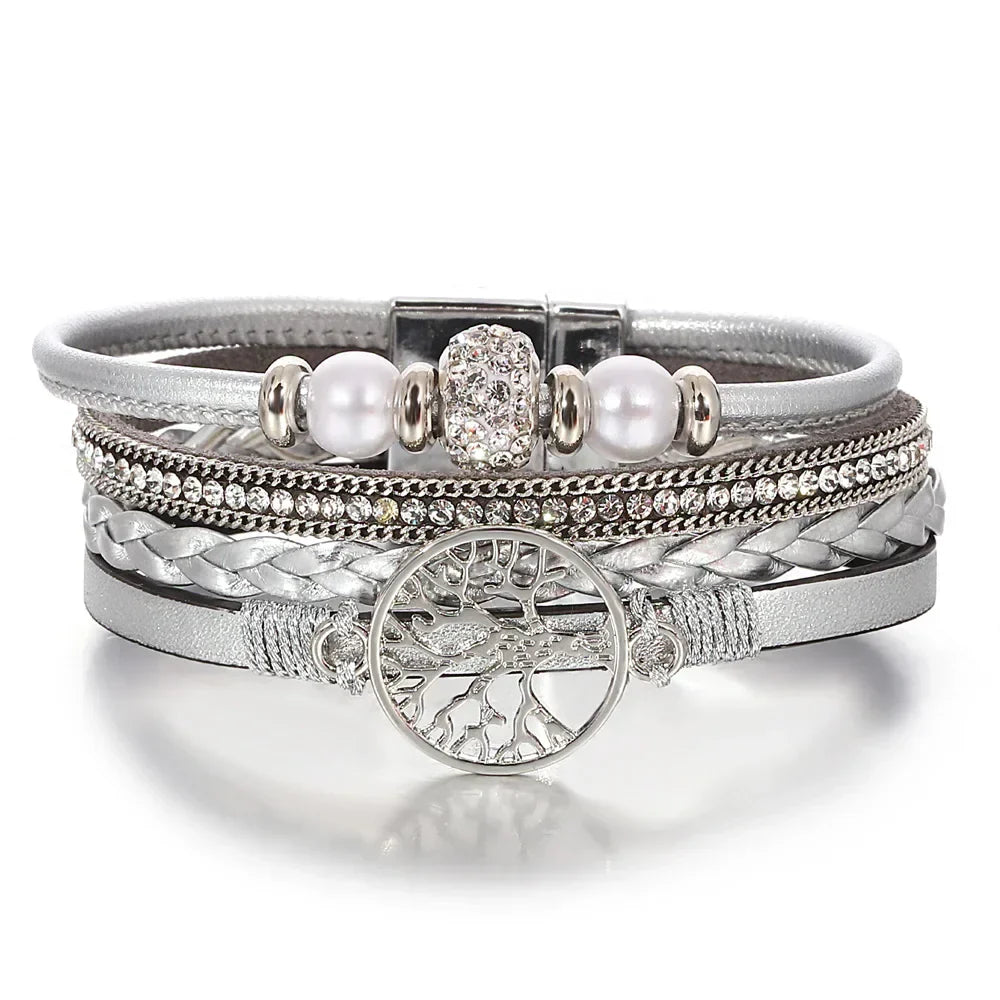 Pulsera de Strass Árbol de la Vida