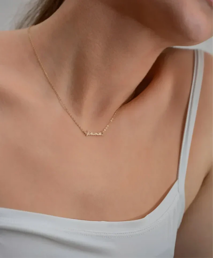 Collar de Amor Eterno Color oro