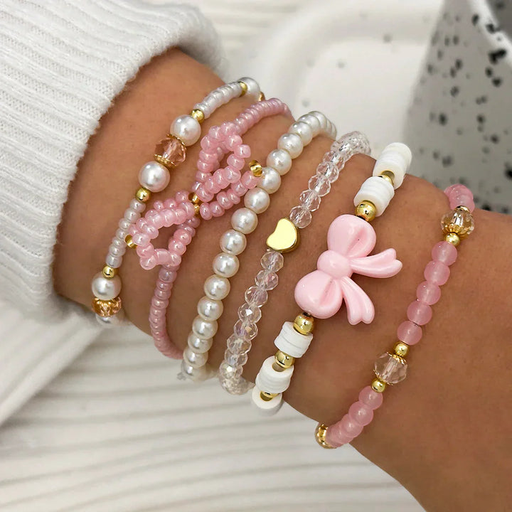 Conjunto de Pulseras y Amor