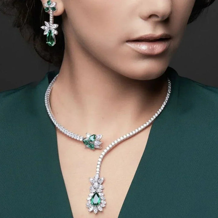 Collar Vintage de Flores