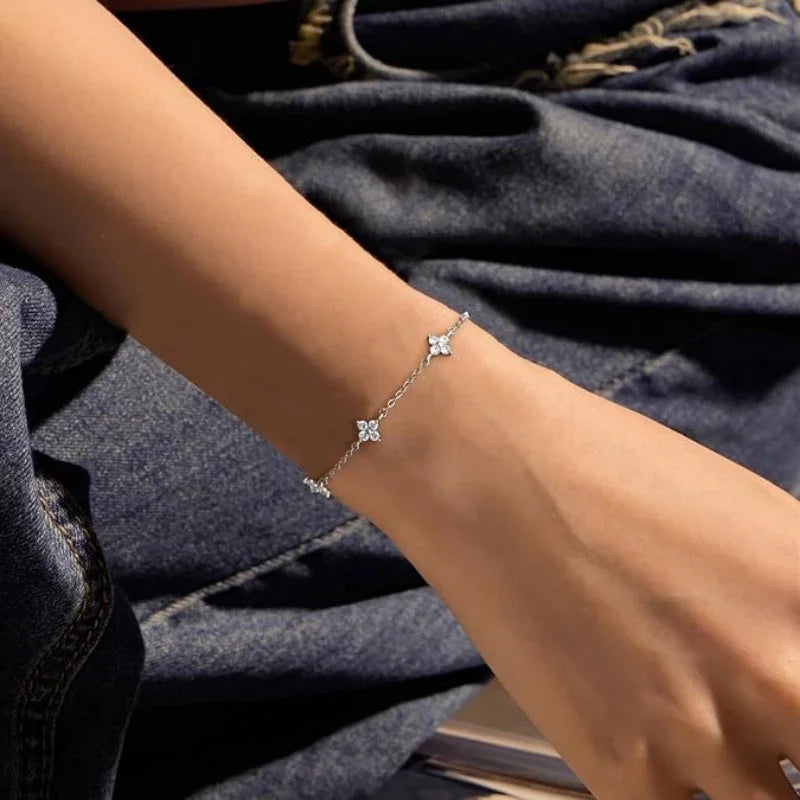 Pulsera de Cristal de Mariposas