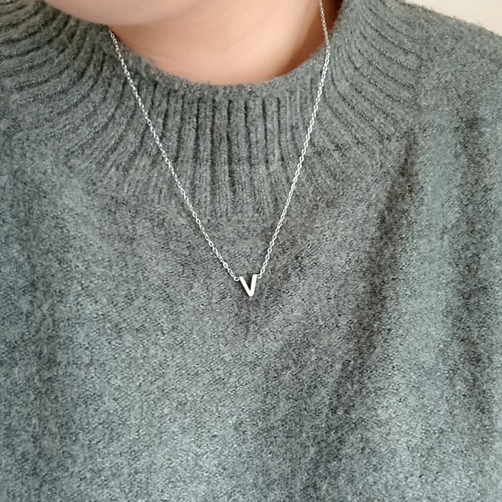 Colgante de Alfabeto Brillante