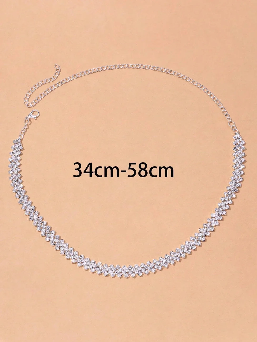 Collar Elegante con Strass