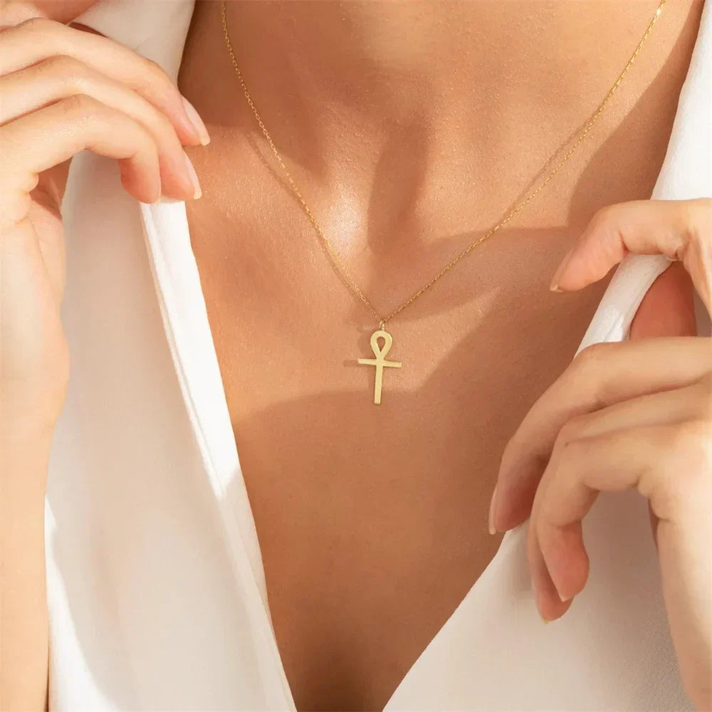Colgante de Ankh Color oro