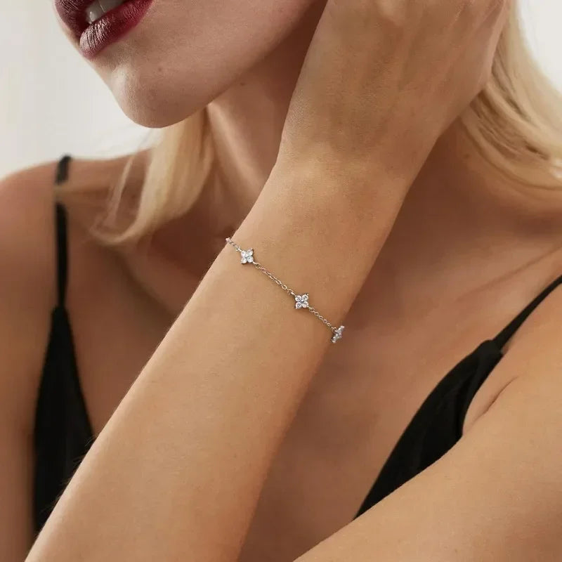 Pulsera de Cristal de Mariposas