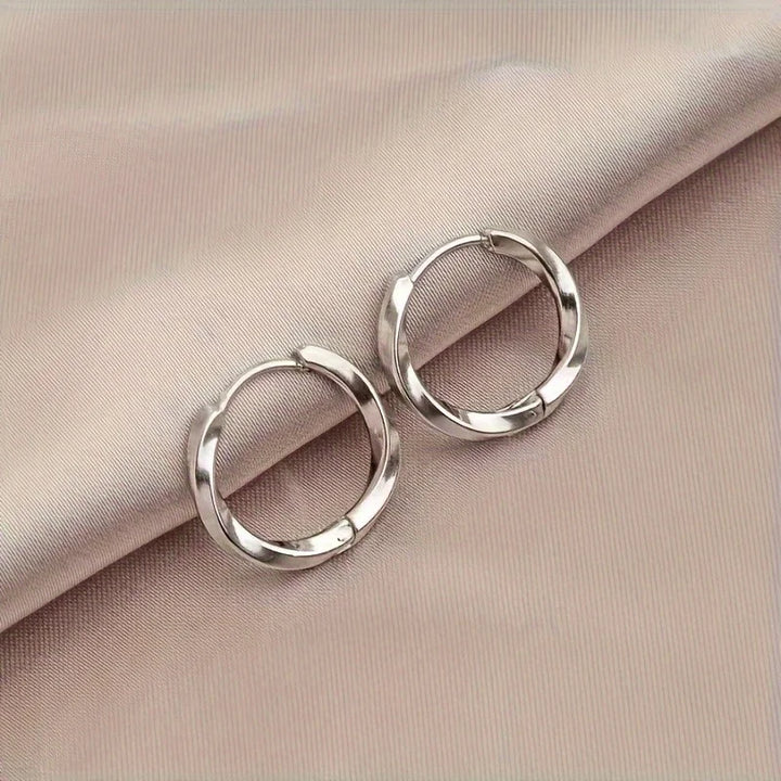 Pendientes Colgantes Geométricos Minimalistas