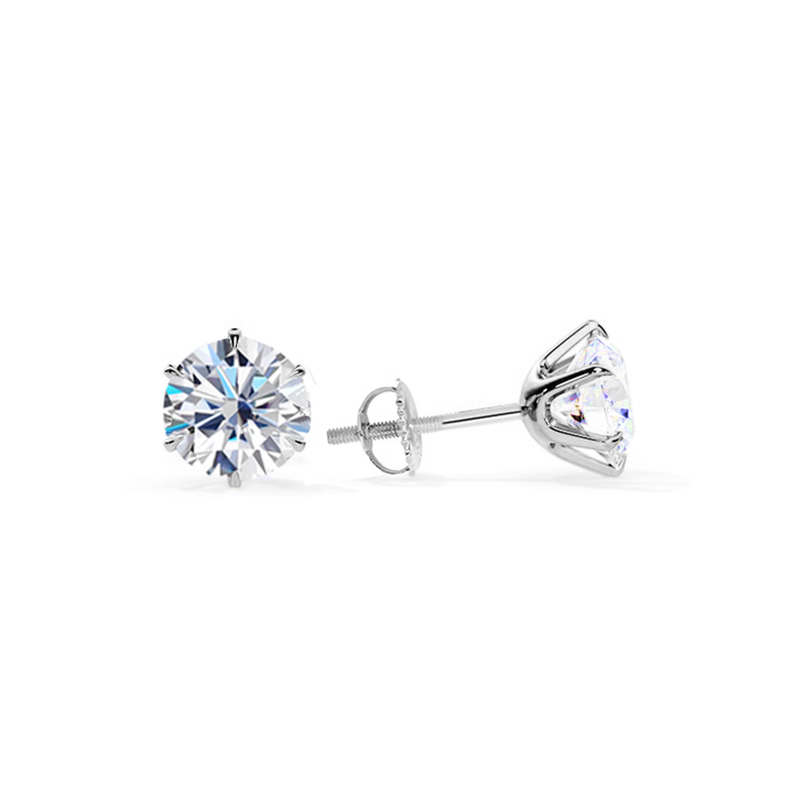 Pendientes Tera de Color oro Blanco Elegantes