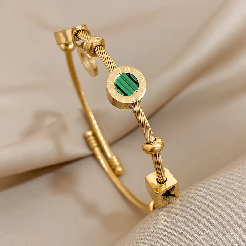 Pulsera Emerence Rousseau | Color oro