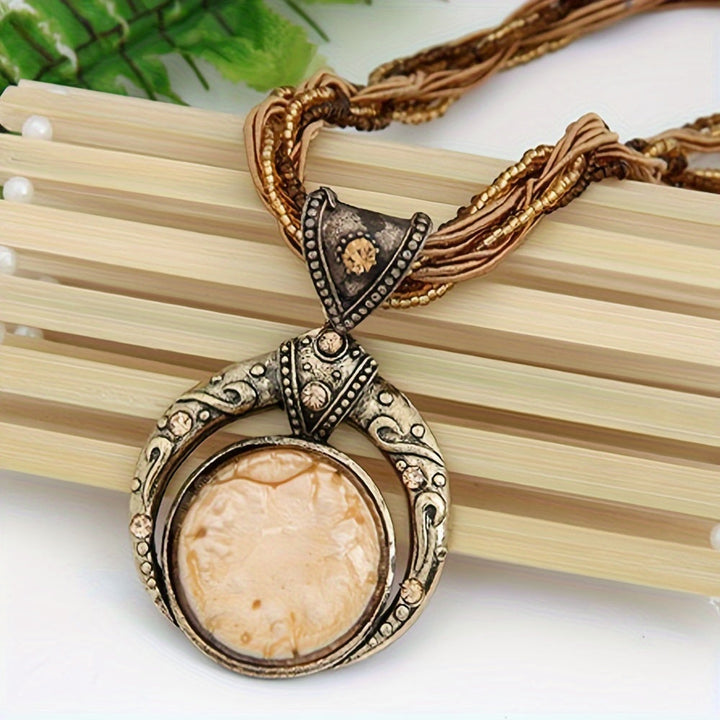 Collar con colgante Boho
