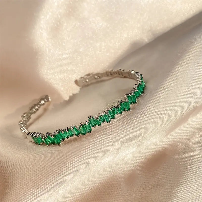 Pulsera Milena Thalys | Color oro Blanco