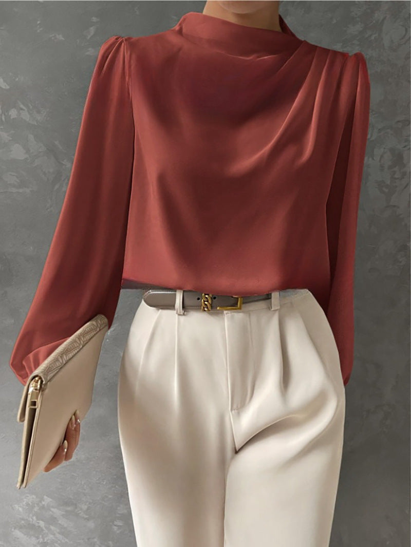 Blusa de Mujer Elegante Manga Larga para Verano en Koralle