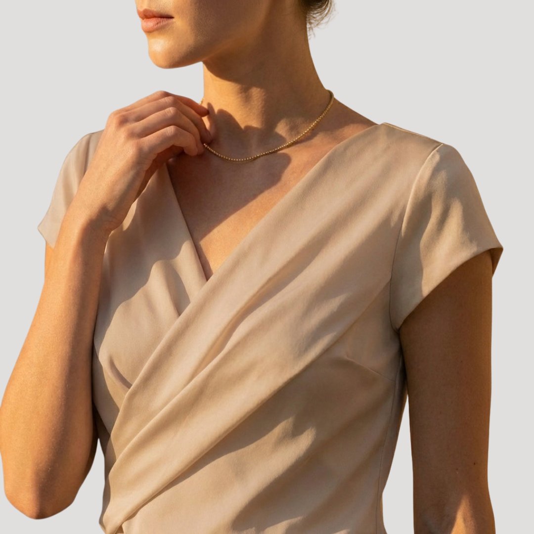 Blusa Elegante Envolvente para Mujer (4)